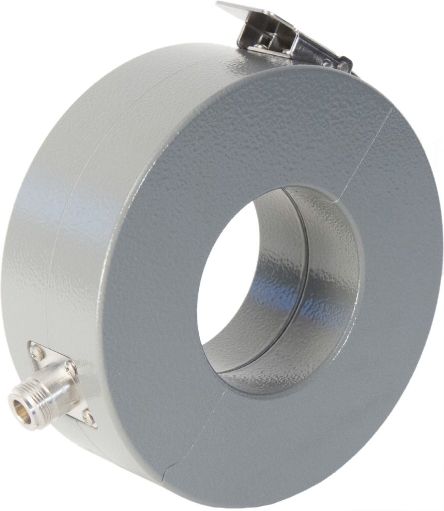 Close up of large cylindrical metallic object.